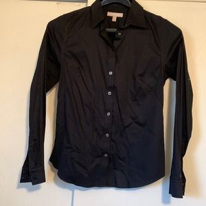 Banana republic long sleeve button down dress shirt